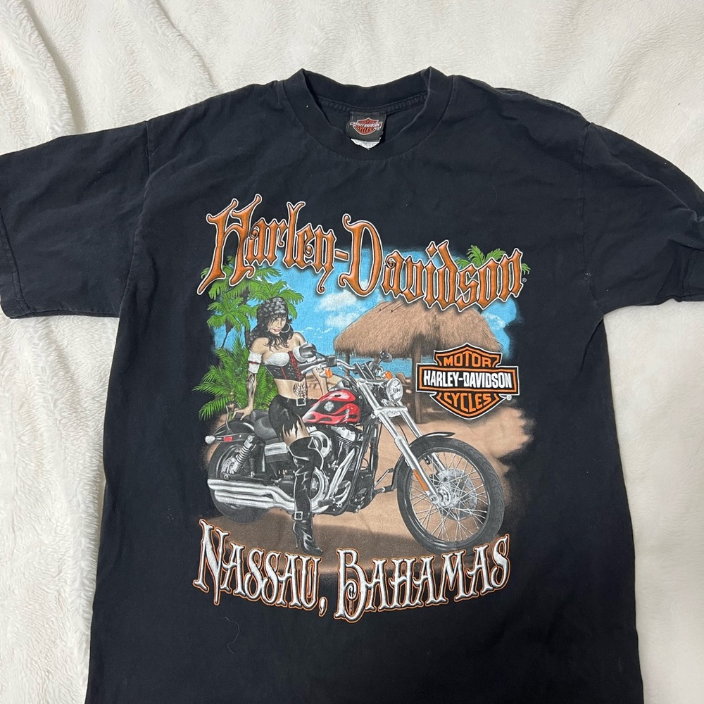 Harley-Davidson Black Graphic T-Shirt